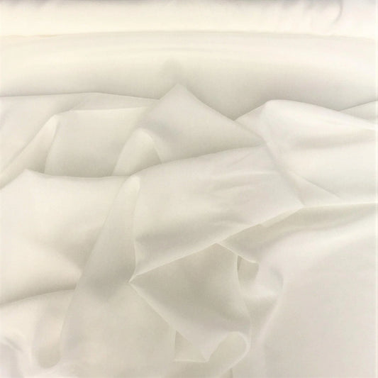 IVORY CREPE DE CHINE