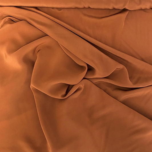 CINNAMON CREPE DE CHINE
