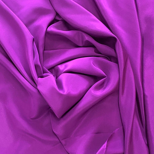 MAGENTA CREPE DE CHINE