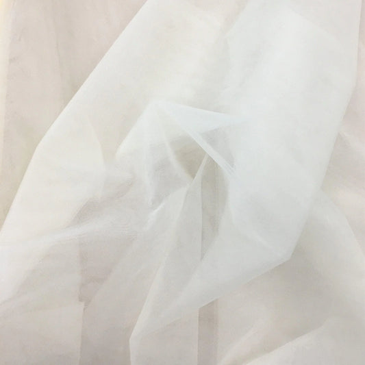 LIGHT IVORY CRYSTAL TULLE