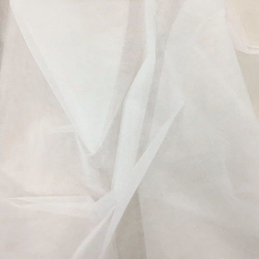 SILK WHITE CRYSTAL TULLE