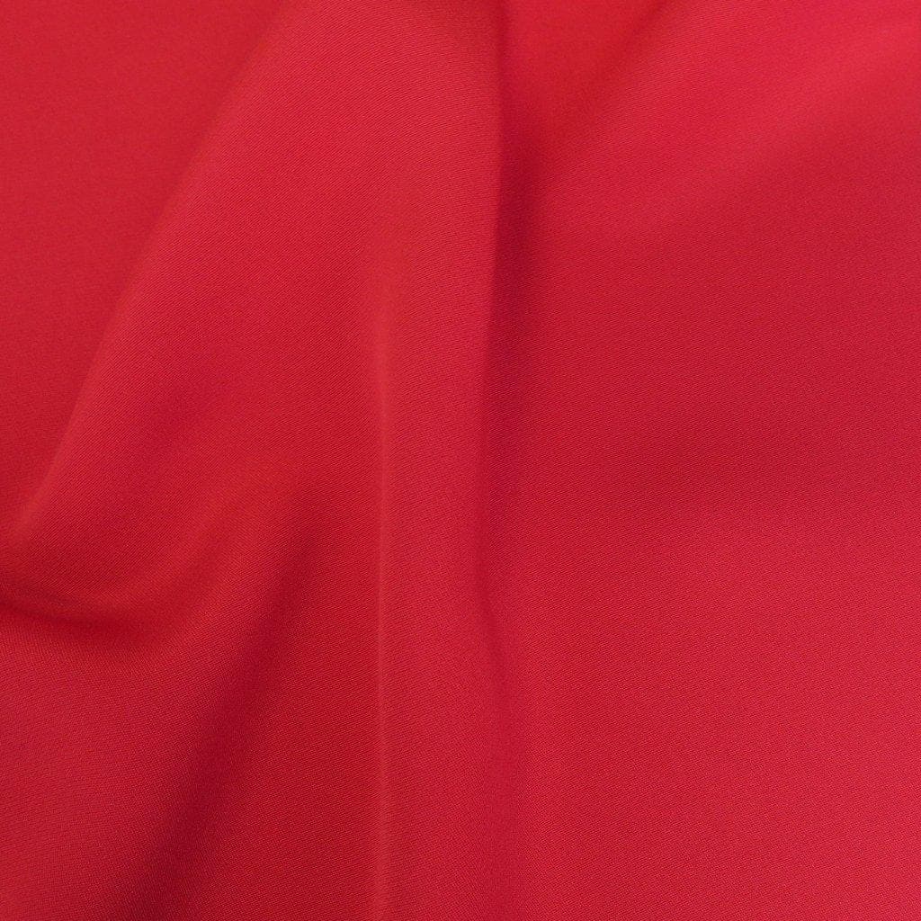 DEEP RED SILK FAILLE