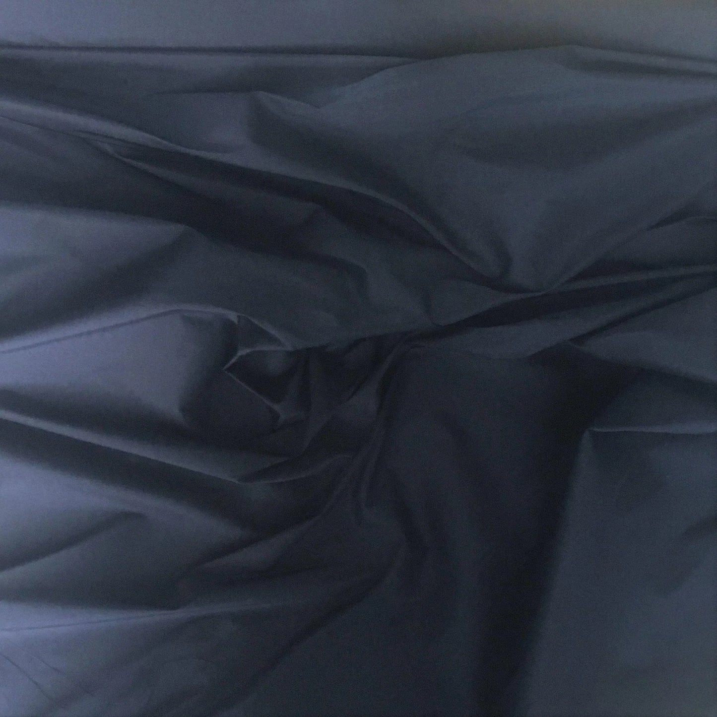 NAVY DUPION POWERLOOM SILK