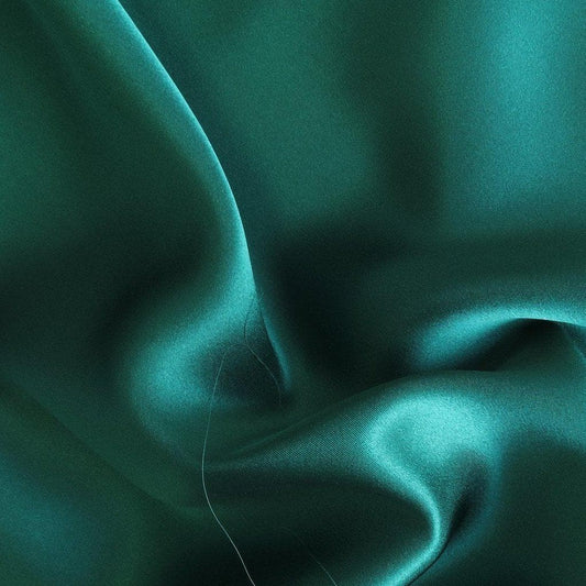 EMERALD SANDWASH SATIN SILK