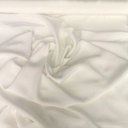 WHITE SILK FAILLE