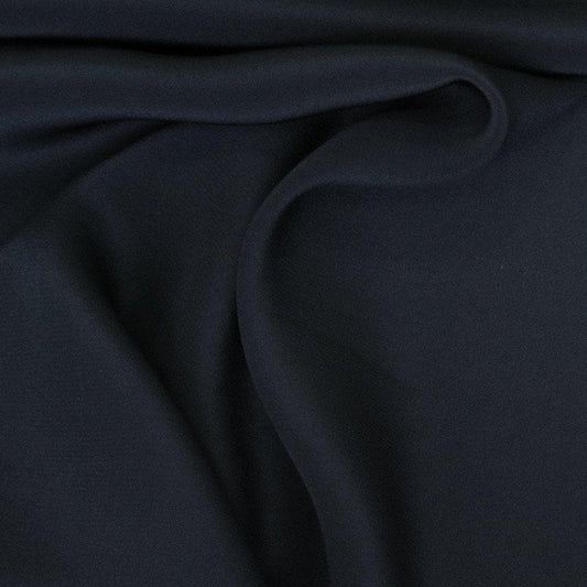 FRENCH NAVY CREPE DE CHINE
