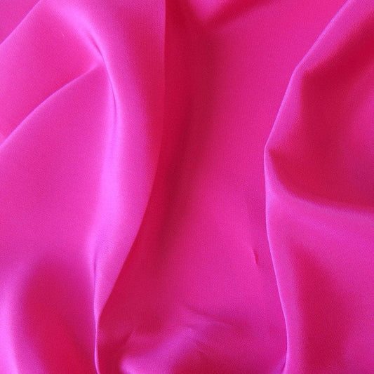 FUCHSIA CREPE DE CHINE