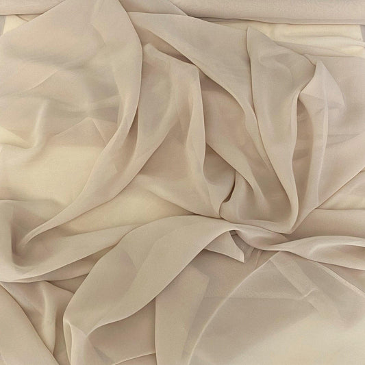 ALMOND SILK GEORGETTE