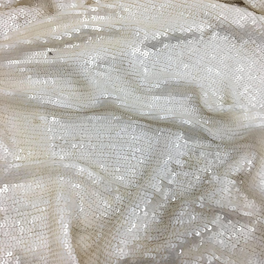 IVORY SEQUIN GEORGETTE