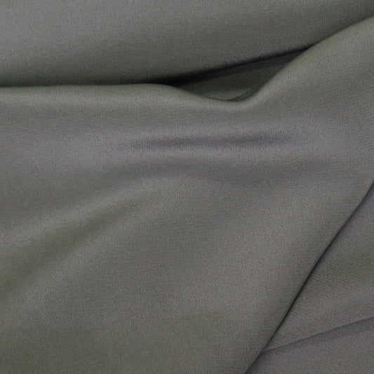 KHAKI CREPE DE CHINE