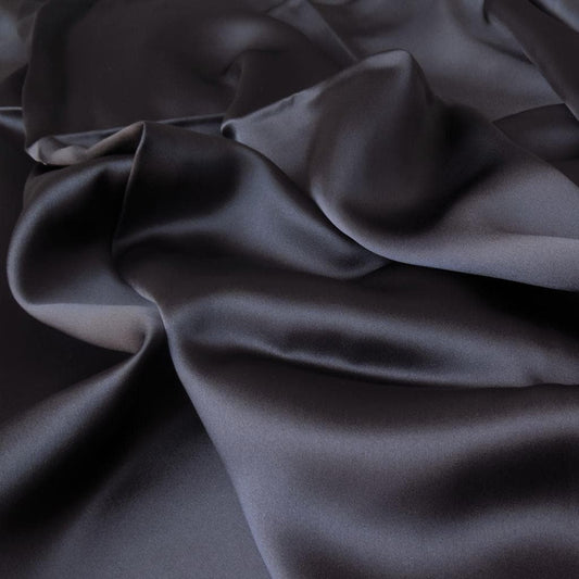 LICORICE SANDWASH SATIN SILK