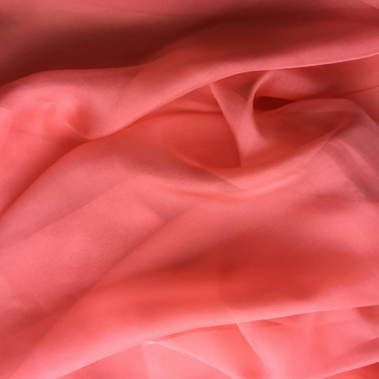MELON SATIN CHIFFON