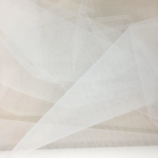 SILK WHITE BRIDAL NET