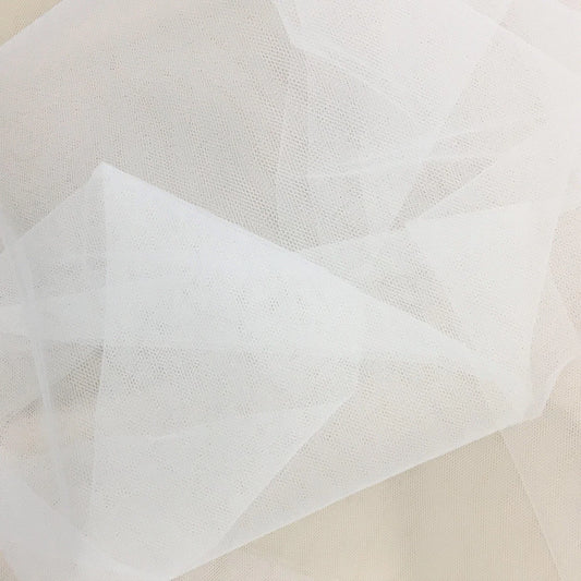 WHITE BRIDAL NET