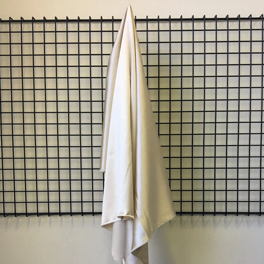 OYSTER CREPE SILK SATIN