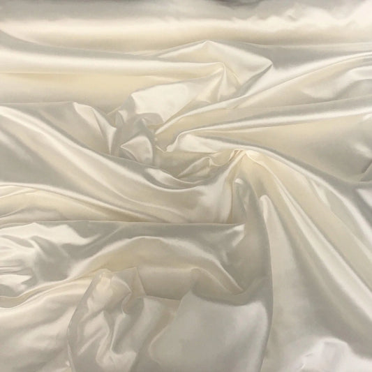 IVORY QUEEN SILK SATIN