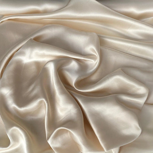SEA SHELL SANDWASH SATIN SILK