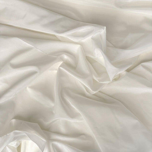 IVORY SILK COTTON VOILE