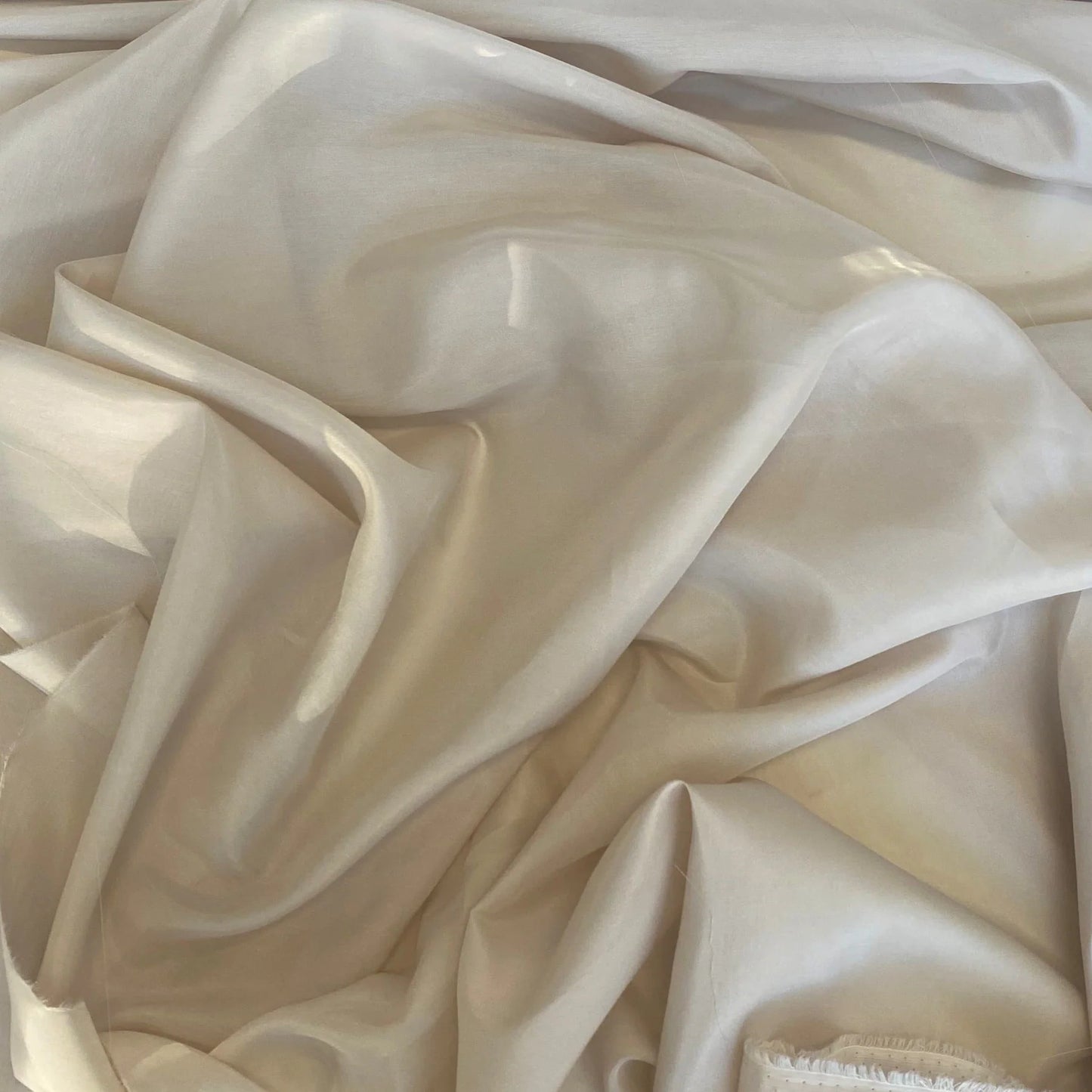 ALMOND SILK COTTON VOILE