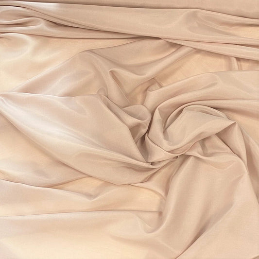 TEA ROSE SILK COTTON VOILE