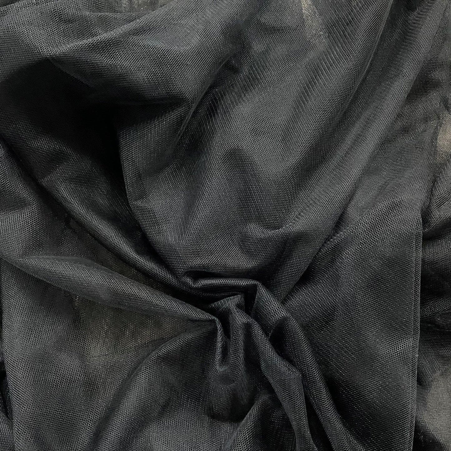 BLACK SOFT TULLE