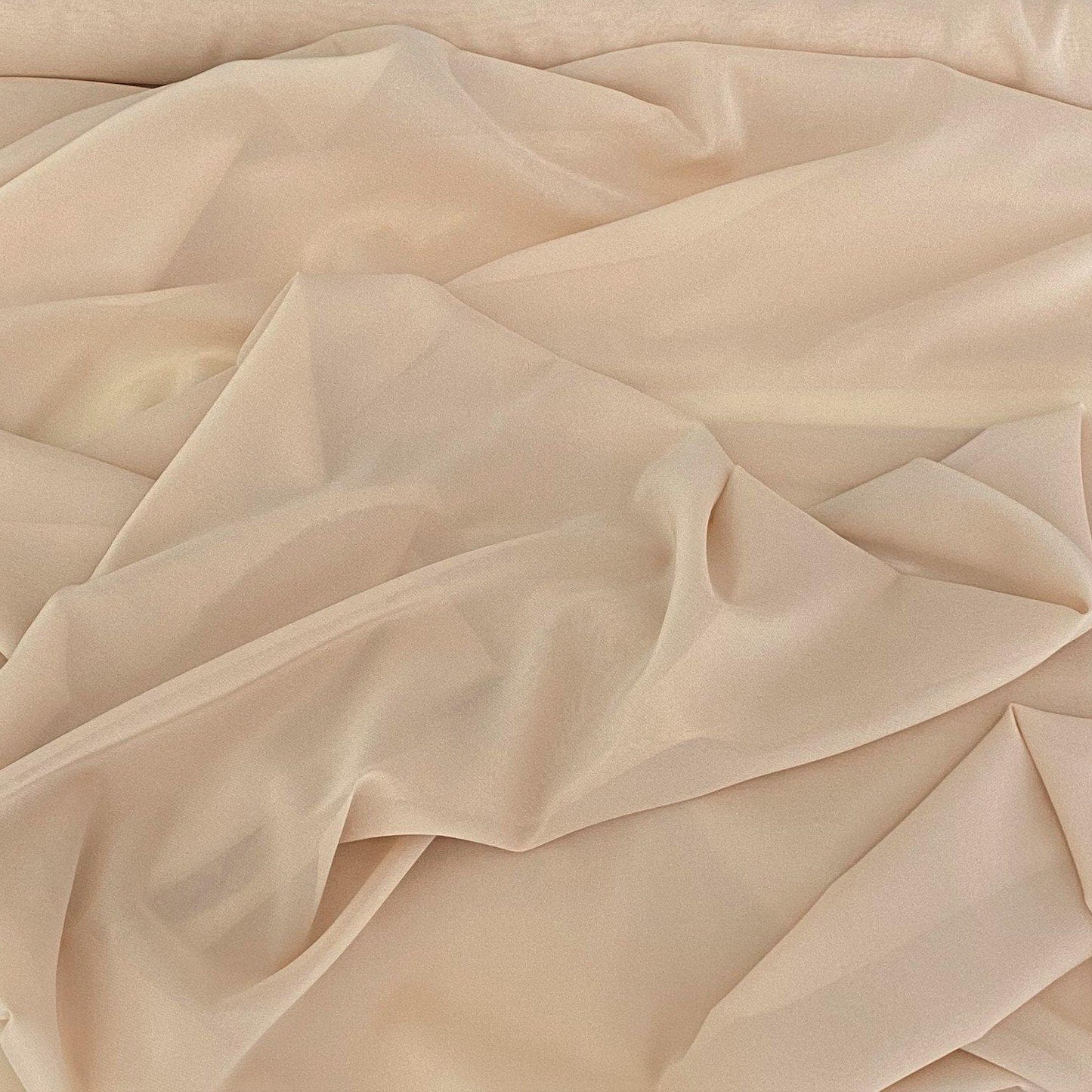 NUDE STRETCH SILK GEORGETTE