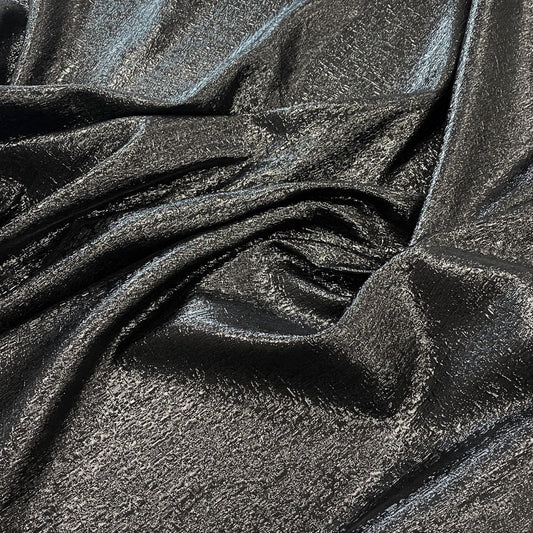 BLACK METALLIC JACQUARD
