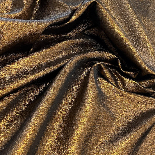 COPPER METALLIC JACQUARD