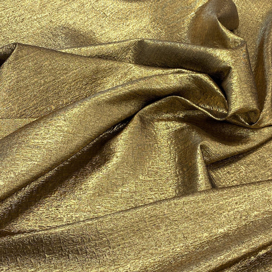 OCHRE METALLIC JACQUARD